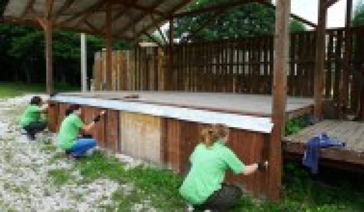 20. fotografia fotogalérie Vstupná brána do Oddychového centra Slaná voda - foto