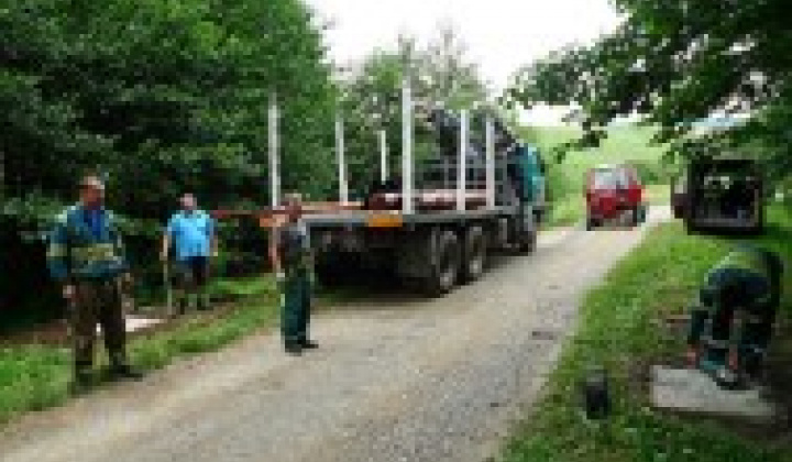 23. fotografia fotogalérie Vstupná brána do Oddychového centra Slaná voda - foto