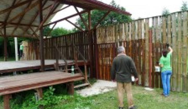 33. fotografia fotogalérie Vstupná brána do Oddychového centra Slaná voda - foto