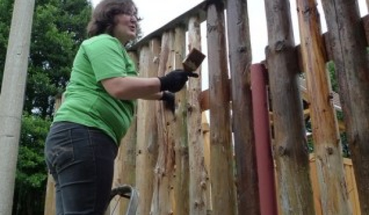 36. fotografia fotogalérie Vstupná brána do Oddychového centra Slaná voda - foto