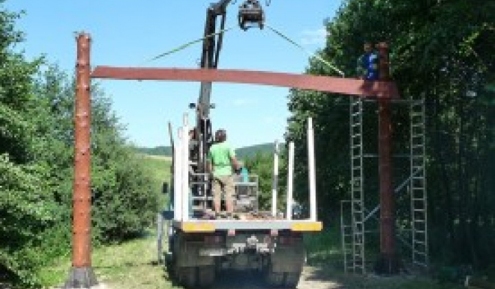 70. fotografia fotogalérie Vstupná brána do Oddychového centra Slaná voda - foto