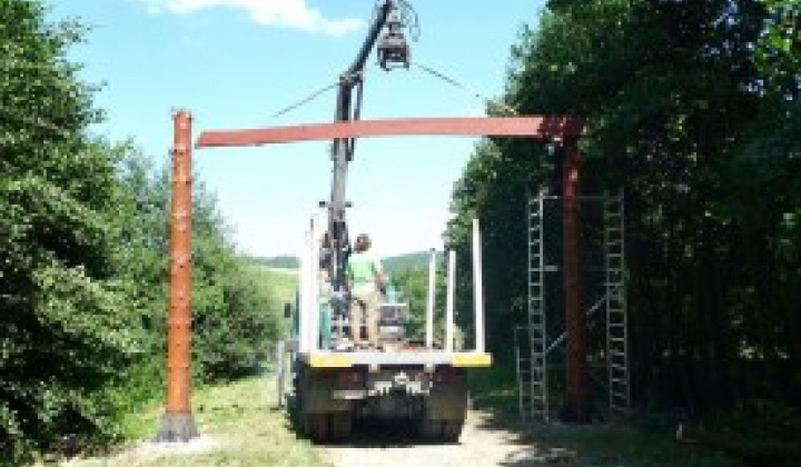71. fotografia fotogalérie Vstupná brána do Oddychového centra Slaná voda - foto