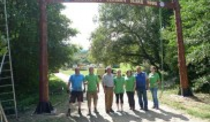 74. fotografia fotogalérie Vstupná brána do Oddychového centra Slaná voda - foto