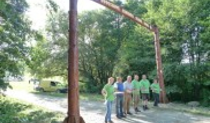 80. fotografia fotogalérie Vstupná brána do Oddychového centra Slaná voda - foto