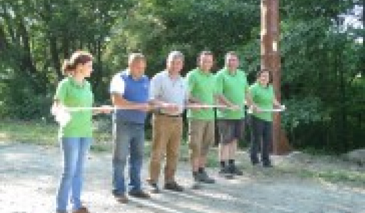 85. fotografia fotogalérie Vstupná brána do Oddychového centra Slaná voda - foto