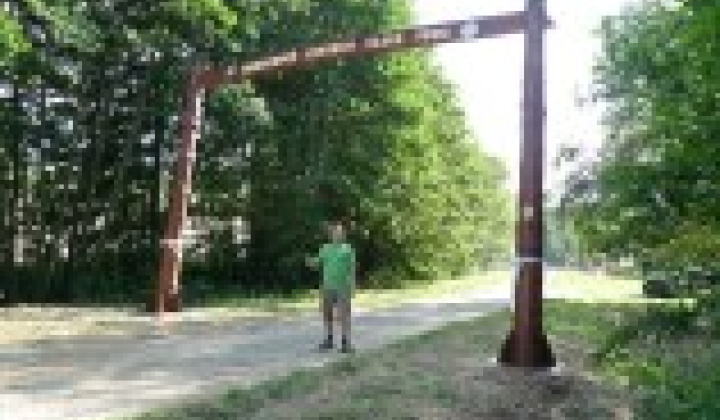 95. fotografia fotogalérie Vstupná brána do Oddychového centra Slaná voda - foto