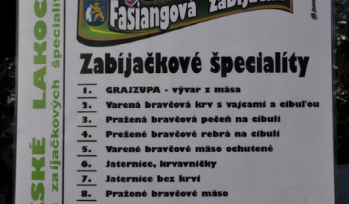 1. fotografia fotogalérie Fašiangová zabíjačka - foto