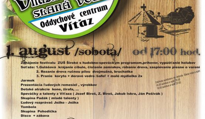 1. fotografia fotogalérie Víťazský festival Slaná voda –  2015 - foto