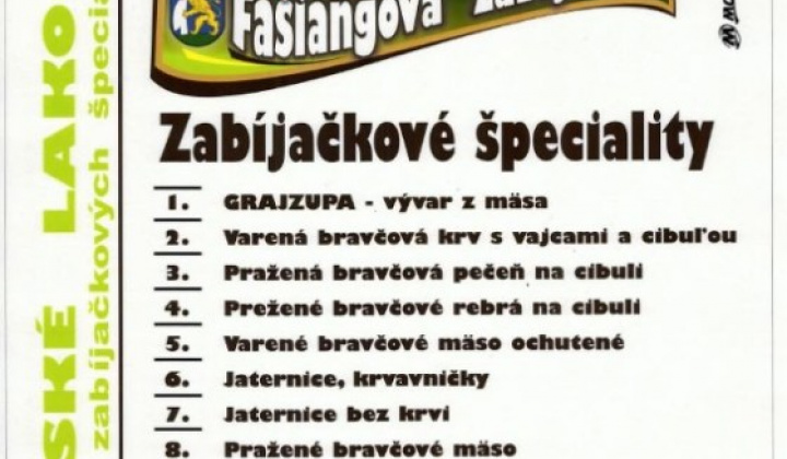 2. fotografia fotogalérie Fašiangová zabíjačka v obci Víťaz - foto