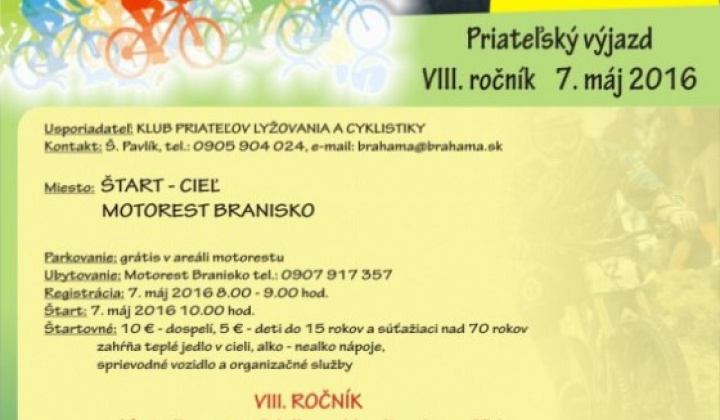 1. fotografia fotogalérie Priateľský výjazd na Sľubicu 2016 - foto