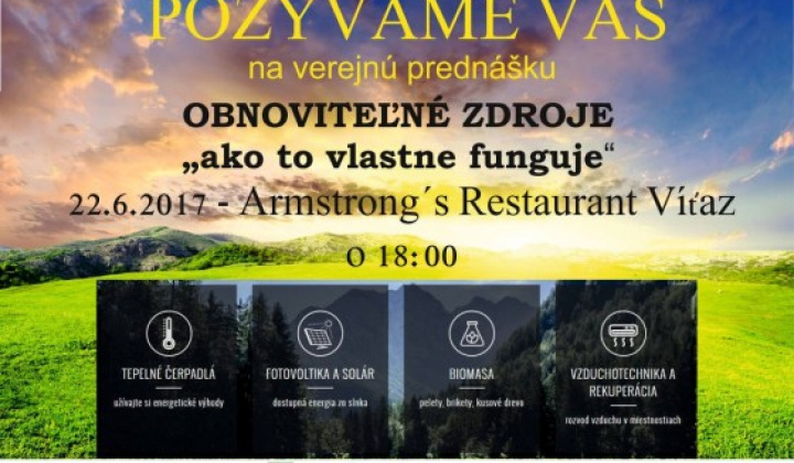 1. fotografia fotogalérie Verejna prednáška „Obnoviteľné zdroje – ako to vlastne funguje“ - foto
