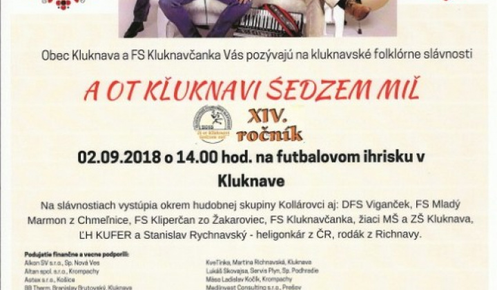 1. fotografia fotogalérie A OT KĽUKNAVI ŚEDZEM MIĽ - foto