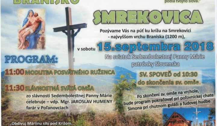 1. fotografia fotogalérie SMREKOVICA – 15.09.2018 - foto