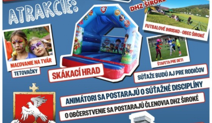 1. fotografia fotogalérie Pozvánka-Hasičský deň detí, Široké - foto