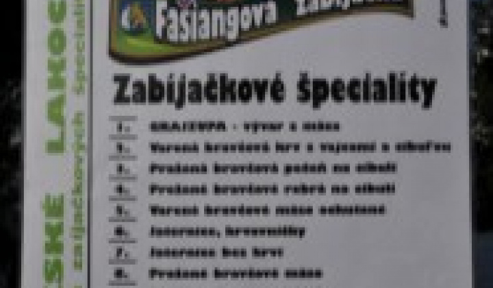 103. fotografia fotogalérie Obecná zabíjačka – prvý ročník - foto