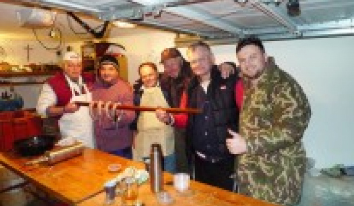 13. fotografia fotogalérie Fašiangová zabíjačka v obci Víťaz 2018 - foto