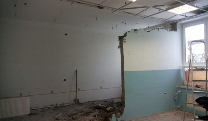 128. fotografia fotogalérie Rekonštrukcia priestorov ZŠ vo Víťaze - foto