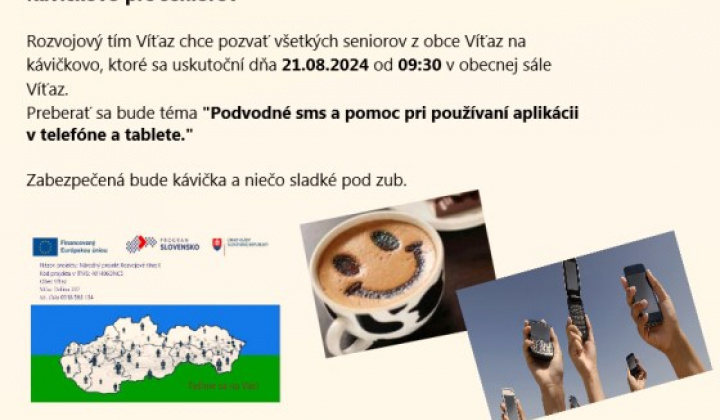 4. fotografia fotogalérie Kávičkovo pre seniorov 21.08.2024 - foto