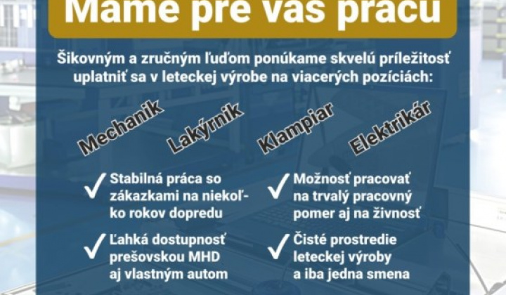 1. fotografia fotogalérie Ponuka práce- spoločnosť TOMARK - foto