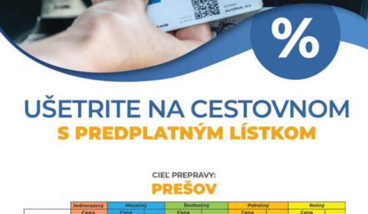 1. fotografia fotogalérie Ušetrite na cestovnom s predplatným lístkom - foto