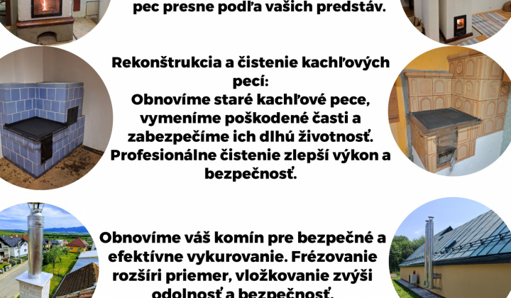 1. fotografia fotogalérie Aktuality / Ponuka služieb-Kachliarstvo a kominárstvo WARMWELL - foto