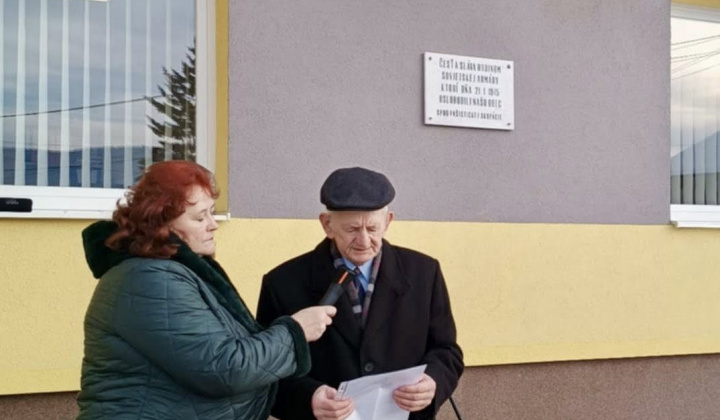 1. fotografia fotogalérie Kultúrne podujatia / Pietny akt - 81. výročie oslobodenia našej obce - foto