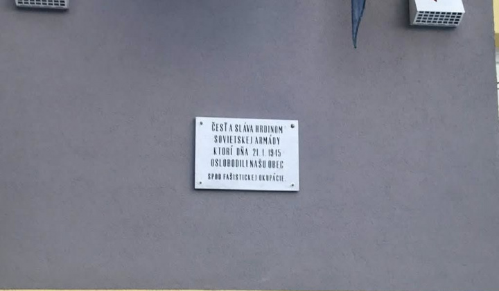 5. fotografia fotogalérie Kultúrne podujatia / Pietny akt - 81. výročie oslobodenia našej obce - foto