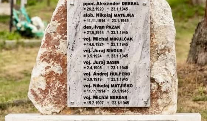 73. fotografia fotogalérie Kultúrne podujatia / Slávnostné odhalenie Pamätníka padlých hrdinov II. svetovej vojny-04.09.2026 - foto