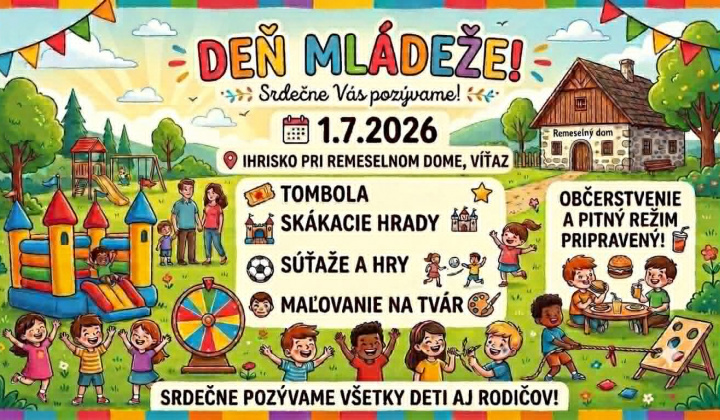 Fotka - Pozvánka-Deň mládeže-01.07.2026
