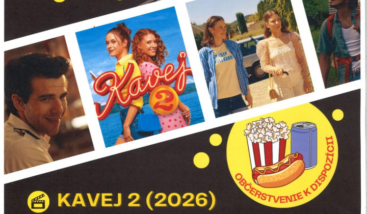 Fotka - Letné kino v Kluknave 7.8.2026